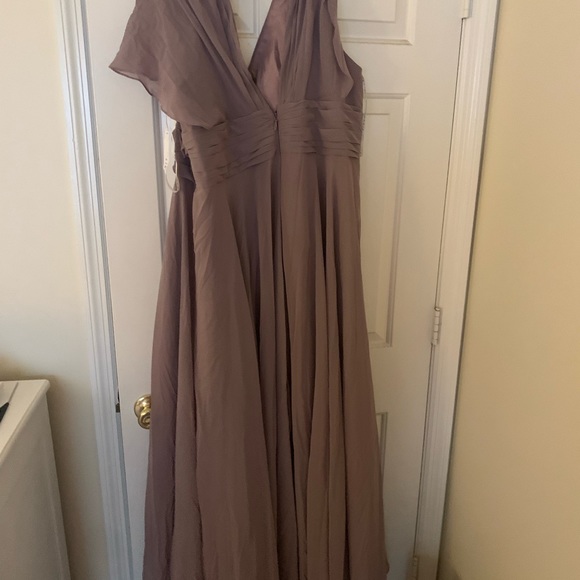 Azazie Kimber DUSK Dress size 22 never worn - Picture 2 of 3